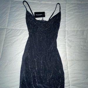 Sparkly Mini Party Dress 🍾🖤